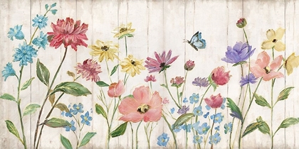 Picture of WILDFLOWER FLUTTER ON