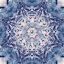 Picture of INDIGO GEM KALEIDOSCOPE I