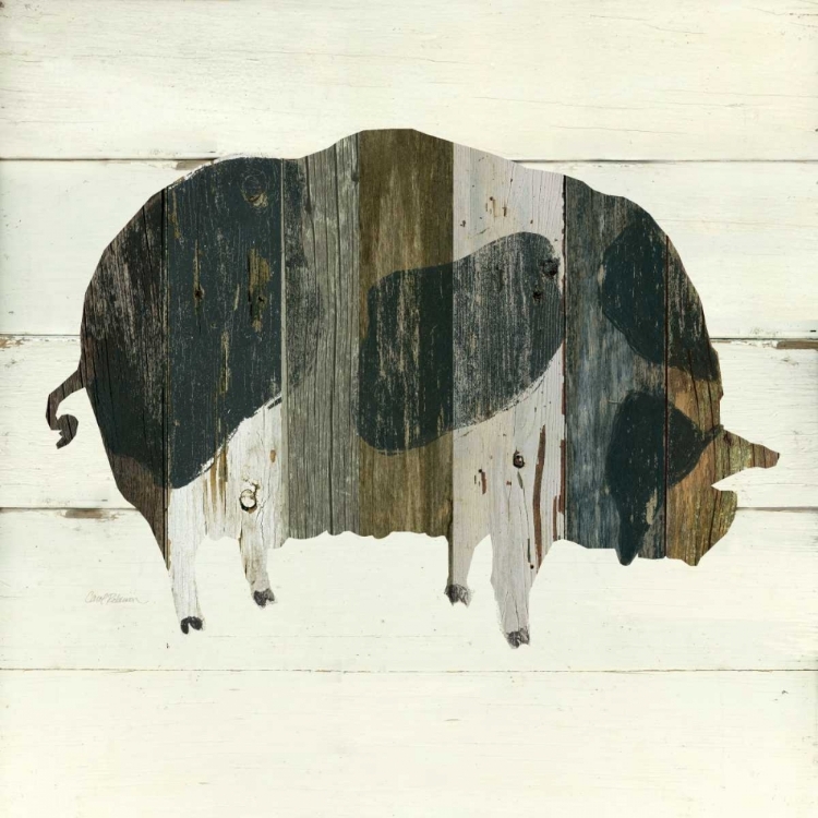 Picture of WOODGRAIN PIG