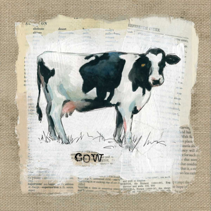 Picture of BURLAP COW