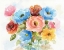 Picture of COLOR WHEEL BOUQUET I