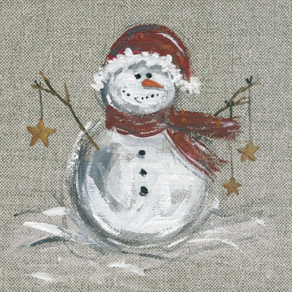 Picture of LINEN SNOWMAN I
