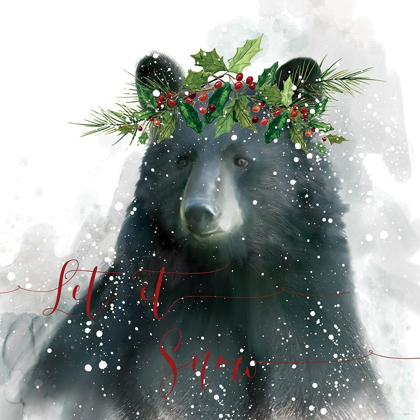 Picture of LET IT SNOW BEAR