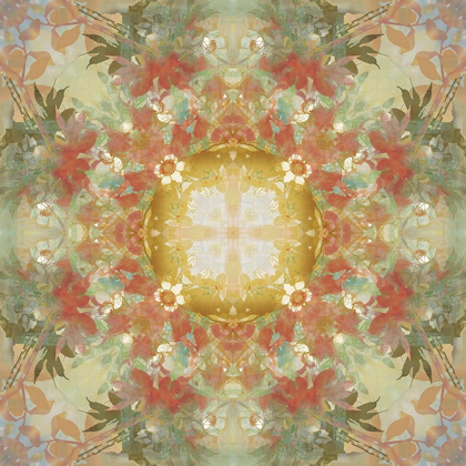 Picture of KALEIDOSCOPE FLORAL GOLD