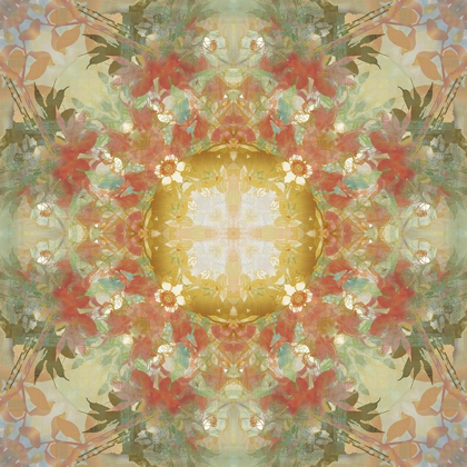 Picture of KALEIDOSCOPE FLORAL GOLD