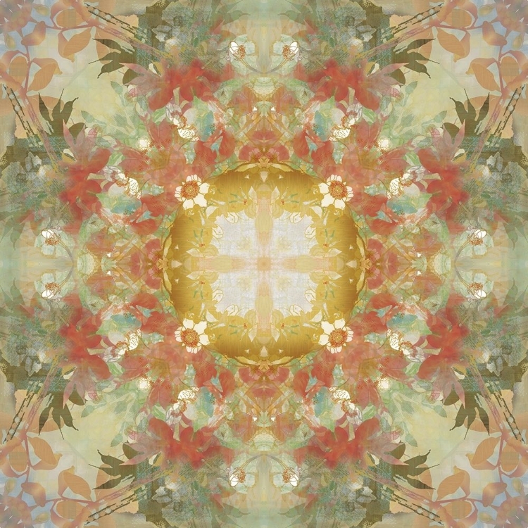 Picture of KALEIDOSCOPE FLORAL GOLD