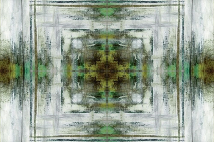 Picture of GREEN GREY KALEIDOSCOPE