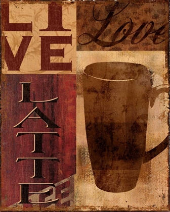 Picture of LIVE LOVE LATTE