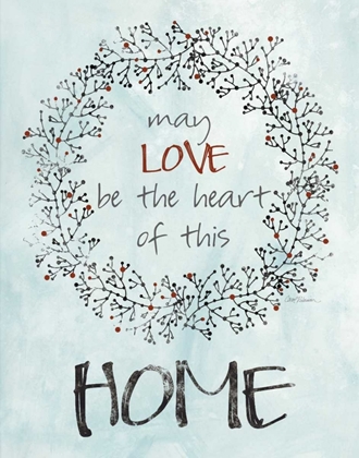 Picture of HOME LOVE WREATH