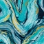 Picture of TEAL AGATE GOLD