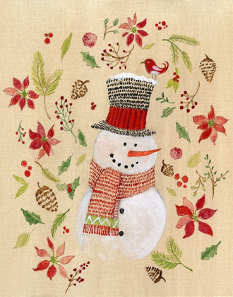 Picture of HOLLY DAYS SNOWMAN
