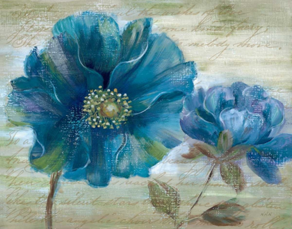 Picture of BLUE POPPY POEM I
