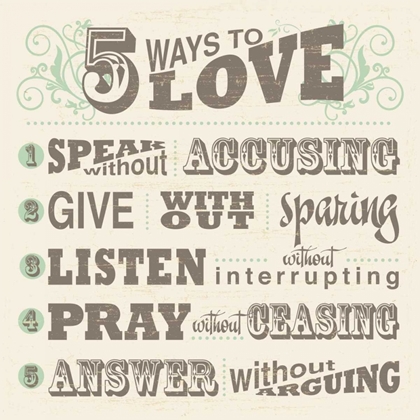 Picture of FIVE WAYS TO LOVE