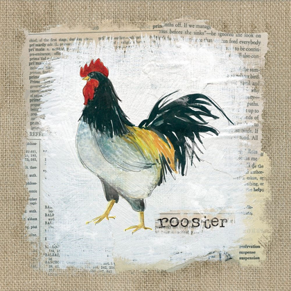 Picture of BURLAP ROOSTER