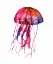 Picture of MULTICOLORED JELLYFISH