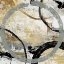 Picture of GOLD AND BLACK RINGS I