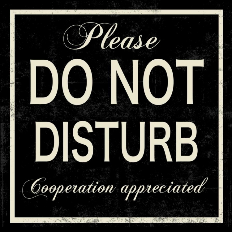 Picture of DO NOT DISTURB