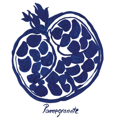 Picture of INDIGO POMEGRANATE