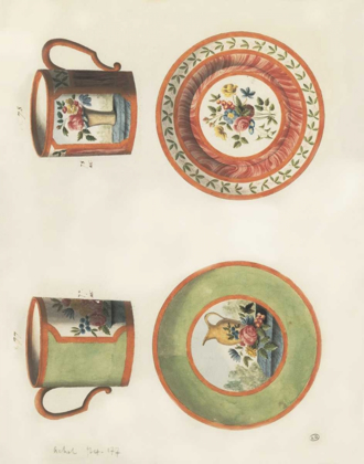 Picture of CUPS AND SAUCERS