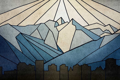 Picture of GEOMETRIC MOUNTAIN