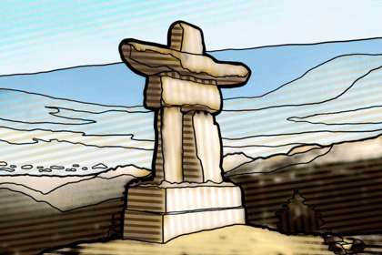 Picture of GRAPHIC INUKSHUK 