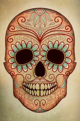 Picture of DAY OF THE DEAD SKULL II