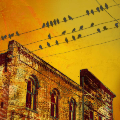 Picture of BIRDS ON A WIRE I