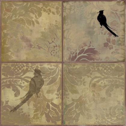 Picture of DAMASK BIRDS