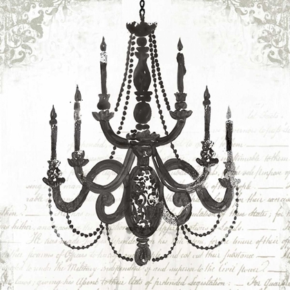 Picture of BLACK CHANDELIER I
