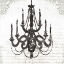 Picture of BLACK CHANDELIER I