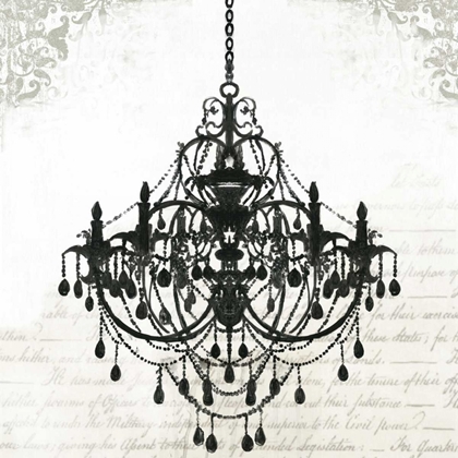 Picture of BLACK CHANDELIER II