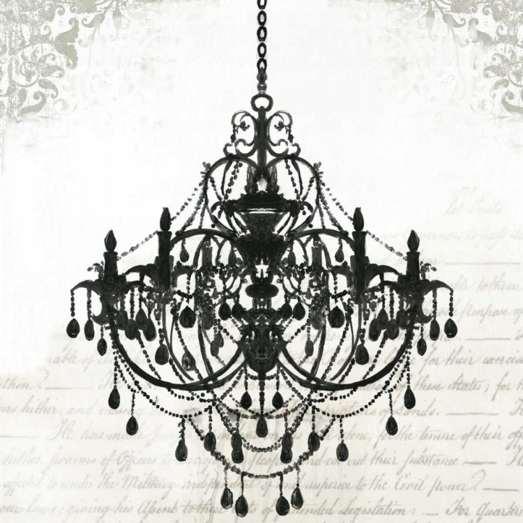 Picture of BLACK CHANDELIER II