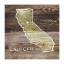 Picture of CALIFORNIA RUSTIC MAP