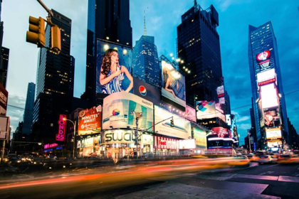 Picture of TIMES SQUARE RAYS OF LIGHT II