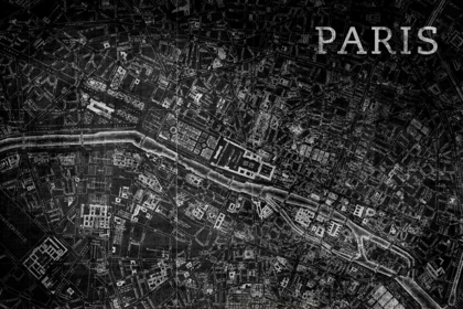 Picture of MAP PARIS BLACK