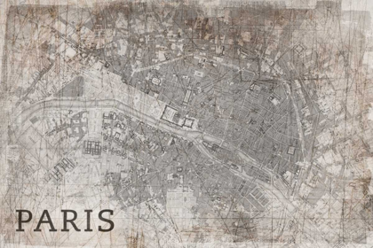 Picture of MAP PARIS WHITE