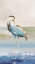 Picture of HERON ON THE BEACH I
