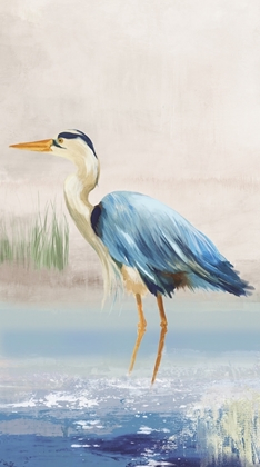 Picture of HERON ON THE BEACH II