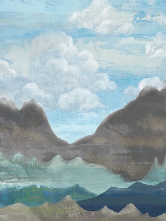 Picture of CLOUDY MOUNTAINS II