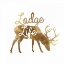 Picture of STAG EATING 