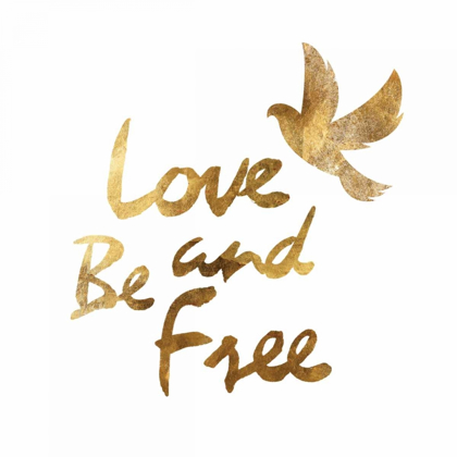 Picture of LOVE AND BE FREE WITH BIRD