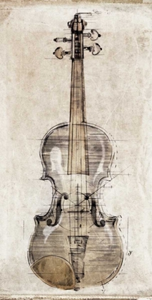 Picture of VIOLIN STUDY-FRONT