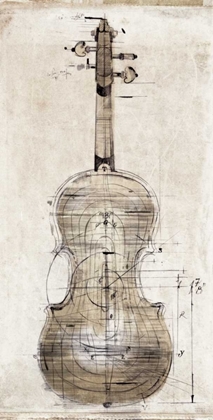 Picture of VIOLIN STUDY-BACK