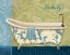 Picture of BLUE BOTANICAL BATH I