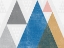 Picture of MOD TRIANGLES I GRAY CROP