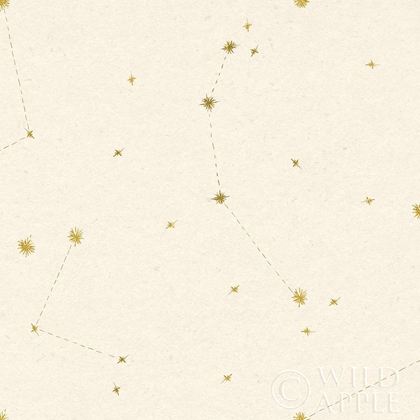 Picture of NIGHT SKY CREAM AND GOLD PATTERN 05A