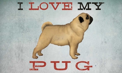 Picture of I LOVE MY PUG I