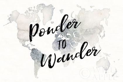 Picture of WATERCOLOR WANDERLUST PONDER