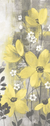 Picture of FLORAL SYMPHONY YELLOW GRAY CROP I