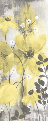 Picture of FLORAL SYMPHONY YELLOW GRAY CROP II